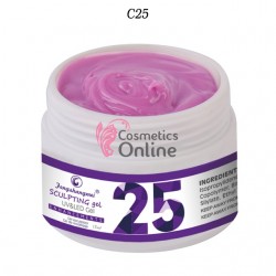 Gel UV / LED FSM Sculpting Gel de constructie, 15ml - 25 Late Pink